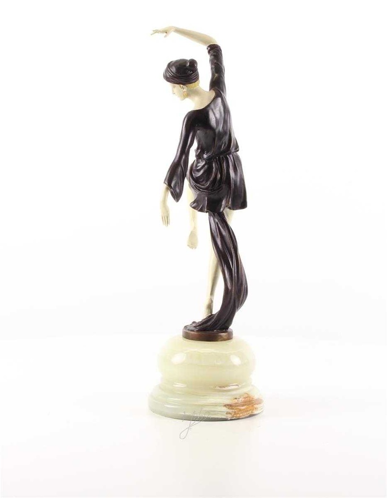 [LA-46250] Bronzeskulptur Bronzefigur Herbsttänzerin The Autumn Dancer Bild 6