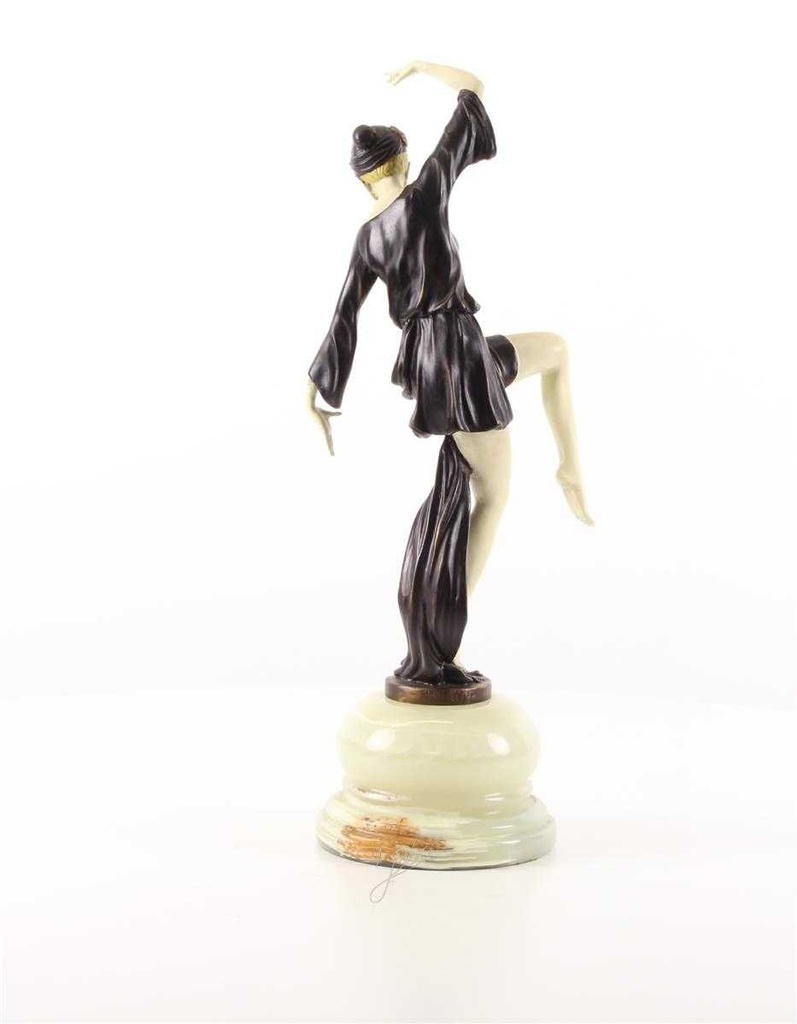 [LA-46250] Bronzeskulptur Bronzefigur Herbsttänzerin The Autumn Dancer Bild 9