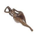 [LA-46257] Bronzeskulptur Bronzefigur Frau Modern Abstrakt-Stil Bild 2