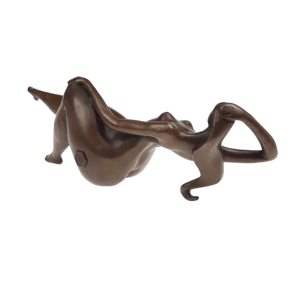 [LA-46257] Bronzeskulptur Bronzefigur Frau Modern Abstrakt-Stil Bild 5