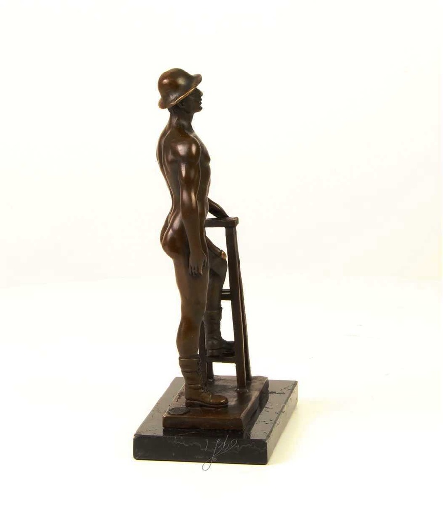 [LA-46267] Bronzeskulptur Bronzefigur Erotik Antik-Stil Bild 12