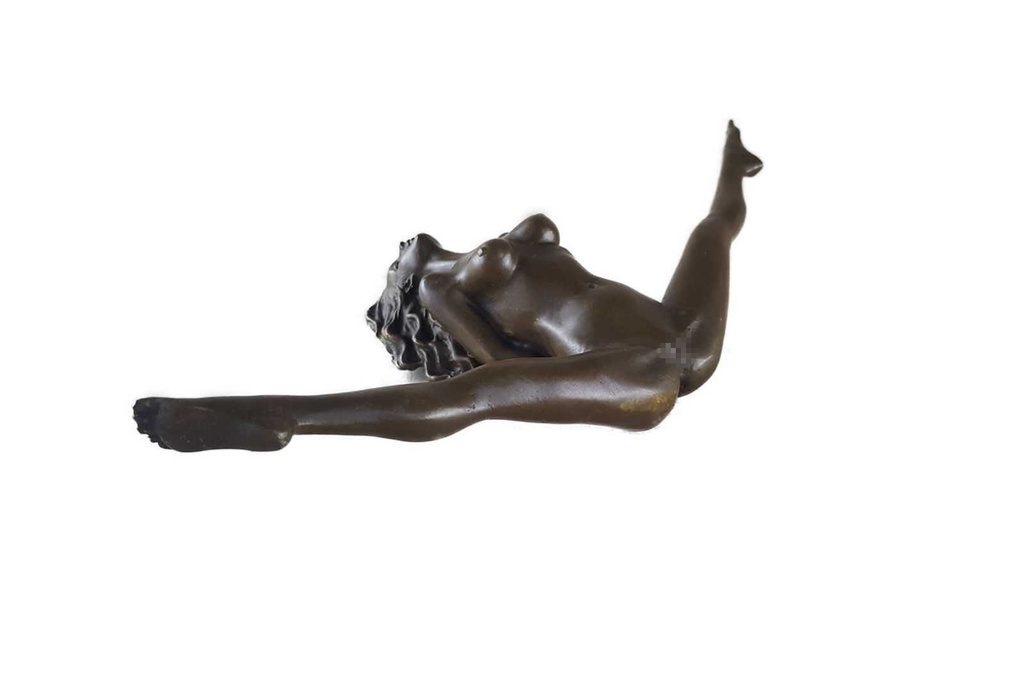 [LA-46270] Bronzeskulptur Bronzefigur Erotik Briefbeschwerer Bild 5