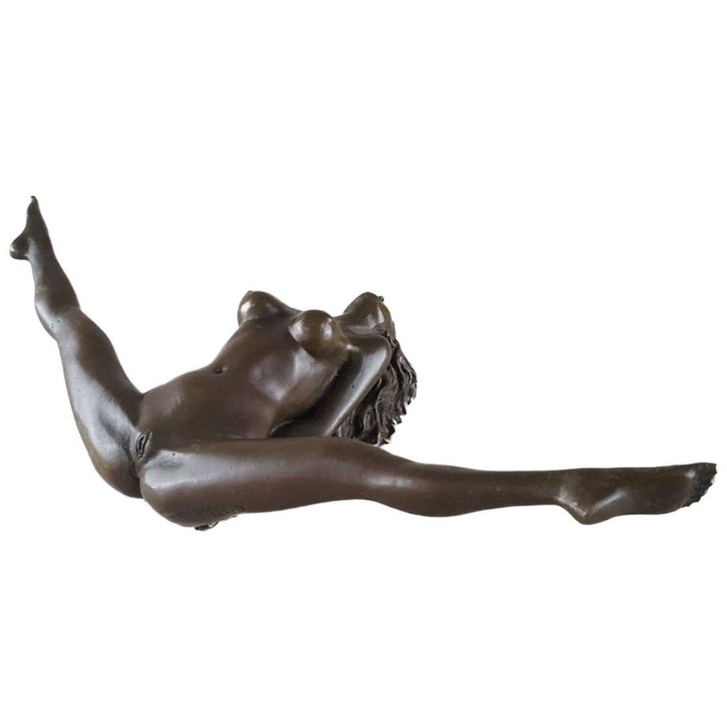 [LA-46270] Bronzeskulptur Bronzefigur Erotik Briefbeschwerer Bild 8