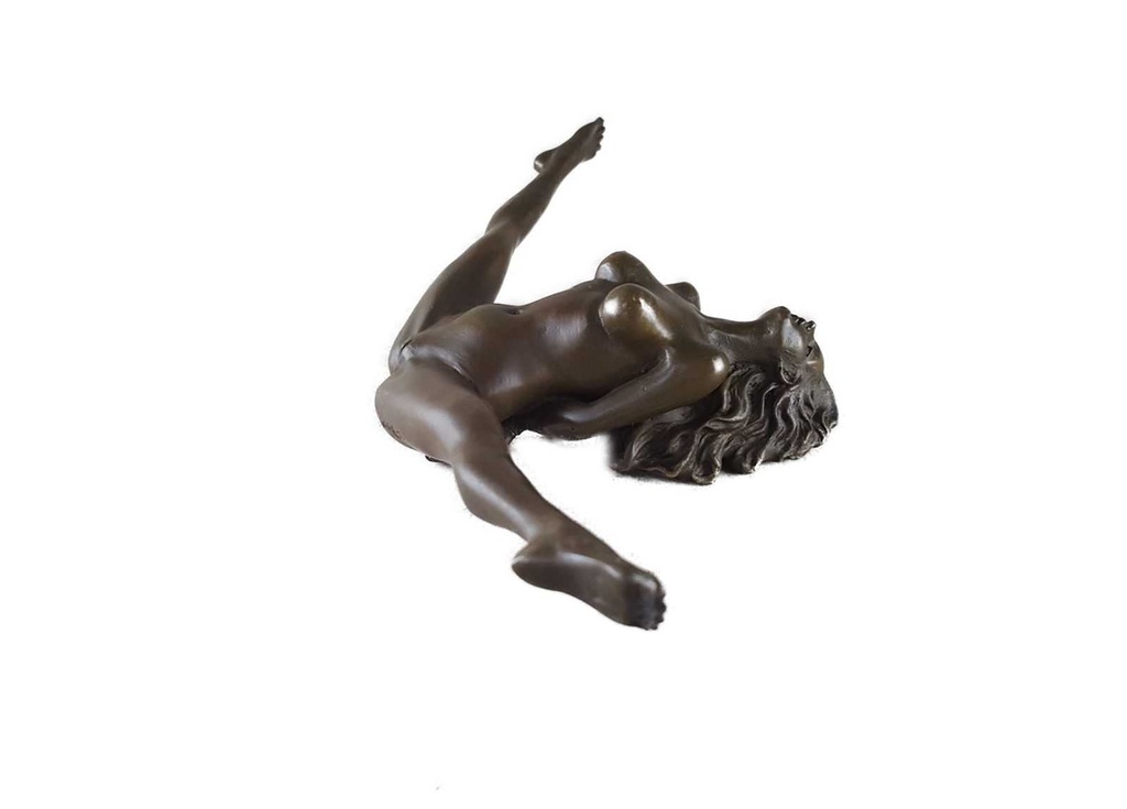 [LA-46270] Bronzeskulptur Bronzefigur Erotik Briefbeschwerer Bild 9