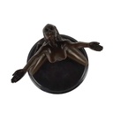 [LA-46273] Bronzeskulptur Bronzefigur Erotik Frau Akt Bild 8