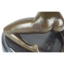 [LA-46273] Bronzeskulptur Bronzefigur Erotik Frau Akt Bild 9