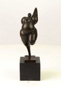 [LA-46278] Bronzeskulptur Bronzefigur Frau Abstrakt-Stil #46278 Bild 3