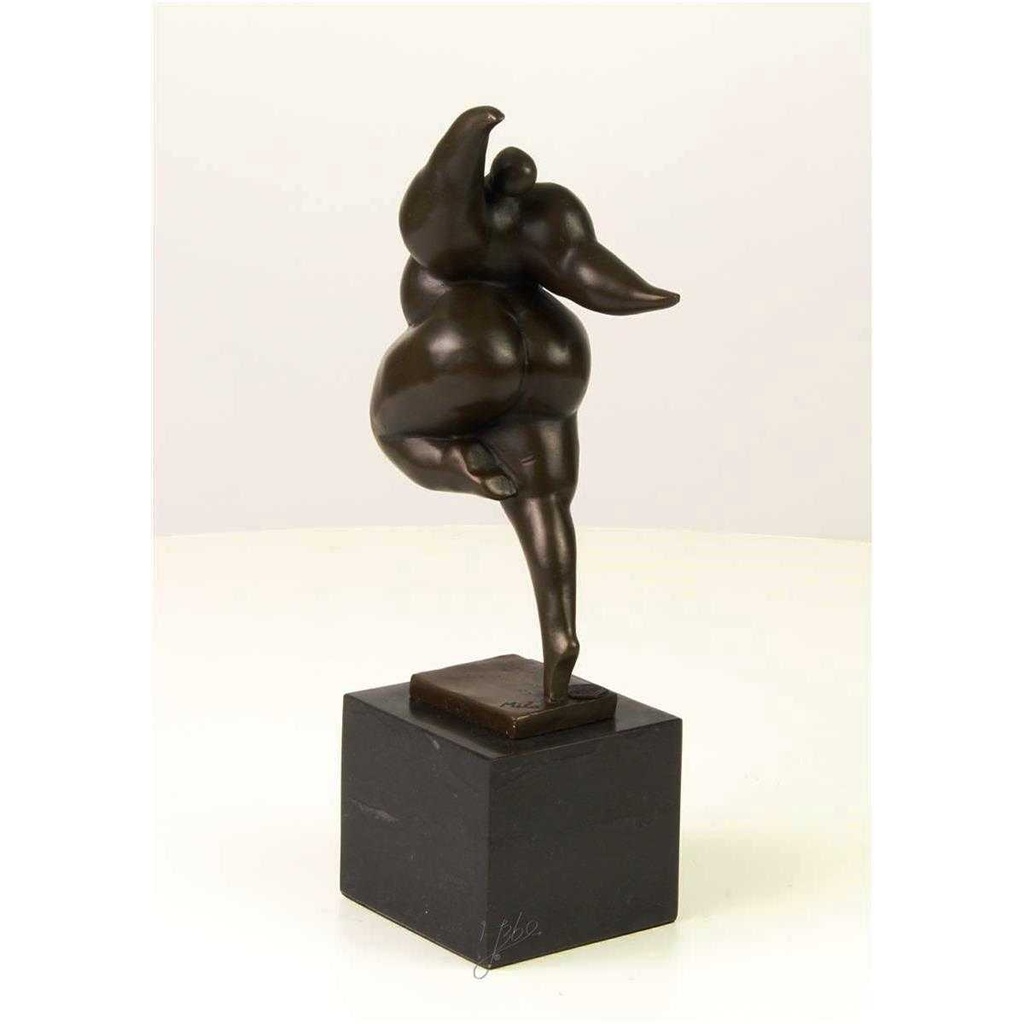 [LA-46278] Bronzeskulptur Bronzefigur Frau Abstrakt-Stil #46278 Bild 9