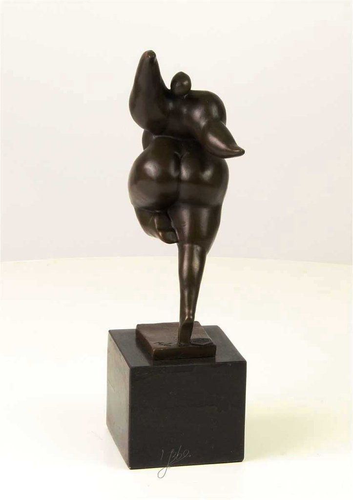[LA-46278] Bronzeskulptur Bronzefigur Frau Abstrakt-Stil #46278 Bild 10