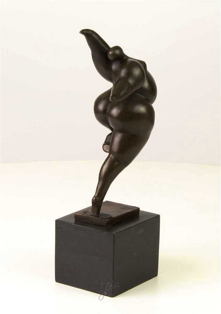 [LA-46278] Bronzeskulptur Bronzefigur Frau Abstrakt-Stil #46278 Bild 12