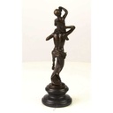 [LA-46279] Bronzeskulptur Bronzefigur Faun mit Kleinem Bacchus Bild 9