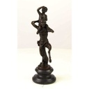 [LA-46279] Bronzeskulptur Bronzefigur Faun mit Kleinem Bacchus Bild 16