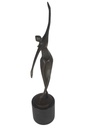 [LA-46296] Bronzeskulptur Bronzefigur Tanzende Frau Tänzerin Abstrakt-Stil Bild 6