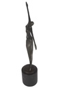 [LA-46296] Bronzeskulptur Bronzefigur Tanzende Frau Tänzerin Abstrakt-Stil Bild 7