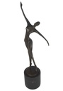 [LA-46296] Bronzeskulptur Bronzefigur Tanzende Frau Tänzerin Abstrakt-Stil Bild 8