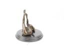 [LA-46302] Bronzeskulptur Bronzefigur Erotik Frau Art-Deco-Stil Bild 7