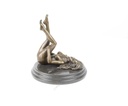 [LA-46302] Bronzeskulptur Bronzefigur Erotik Frau Art-Deco-Stil Bild 11