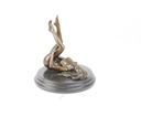 [LA-46302] Bronzeskulptur Bronzefigur Erotik Frau Art-Deco-Stil Bild 12