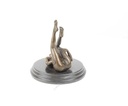 [LA-46302] Bronzeskulptur Bronzefigur Erotik Frau Art-Deco-Stil Bild 14