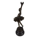 [LA-46303] Bronzeskulptur Bronzefigur Ballerina Balletttänzerin Bild 2