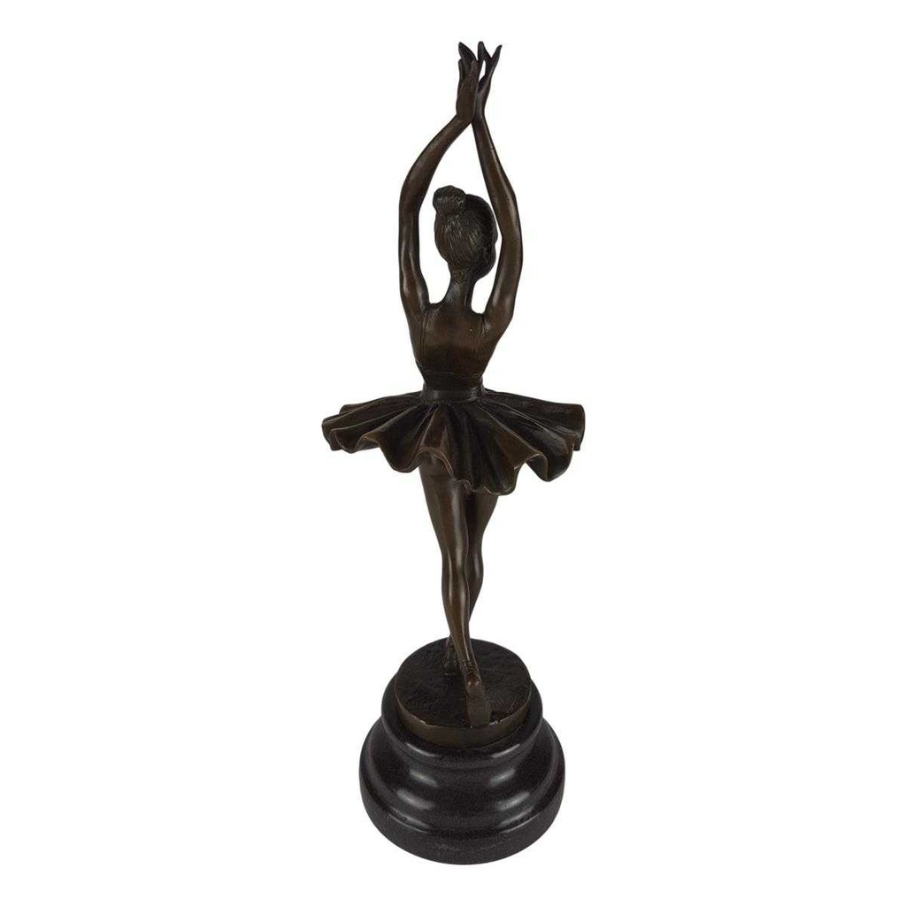 [LA-46303] Bronzeskulptur Bronzefigur Ballerina Balletttänzerin Bild 3