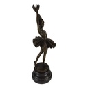 [LA-46303] Bronzeskulptur Bronzefigur Ballerina Balletttänzerin Bild 4