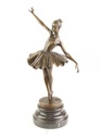 [LA-46304] Bronzeskulptur Bronzefigur Frau Tänzerin Ballerina Balletttänzerin Bild 3