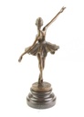 [LA-46304] Bronzeskulptur Bronzefigur Frau Tänzerin Ballerina Balletttänzerin Bild 8