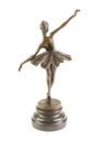 [LA-46304] Bronzeskulptur Bronzefigur Frau Tänzerin Ballerina Balletttänzerin Bild 9