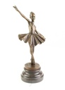 [LA-46304] Bronzeskulptur Bronzefigur Frau Tänzerin Ballerina Balletttänzerin Bild 15