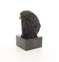 [LA-46311] Bronzeskulptur Bronzefigur groß Vogel Adlerkopf Art-Deco-Stil Bild 7