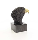 [LA-46311] Bronzeskulptur Bronzefigur groß Vogel Adlerkopf Art-Deco-Stil Bild 11