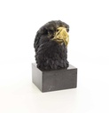 [LA-46311] Bronzeskulptur Bronzefigur groß Vogel Adlerkopf Art-Deco-Stil Bild 13