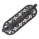 [LA-46403] Schuhkratzer Stiefelkratzer Schuhschaber Gusseisen Eichhörnchen Braun rustikal Bild 4