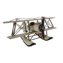 [LA-46406] Blechmodell Blechflugzeug Modellflugzeug Metall Blech Wasserflugzeug Bild 4