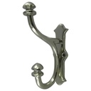 [LA-46424] Garderobenhaken Kleiderhaken Wandhaken Mantelhaken Aluminium vernickelt #46424 Bild 2