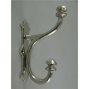 [LA-46424] Garderobenhaken Kleiderhaken Wandhaken Mantelhaken Aluminium vernickelt #46424 Bild 3