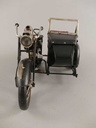 [LA-46452] Blechmodell Blechmotorrad Modellmotorrad Motorrad mit Beiwagen Bild 3