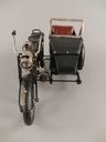 [LA-46452] Blechmodell Blechmotorrad Modellmotorrad Motorrad mit Beiwagen Bild 4