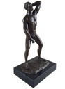 [LA-46520] Bronzeskulptur Bronzefigur Erotik Mann Nackt Akt Bild 2