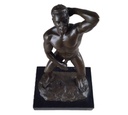 [LA-46520] Bronzeskulptur Bronzefigur Erotik Mann Nackt Akt Bild 9