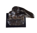 [LA-46520] Bronzeskulptur Bronzefigur Erotik Mann Nackt Akt Bild 10