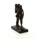 [LA-46521] Bronzeskulptur Bronzefigur Erotik Frauen Drei Grazien Antik-Stil Bild 12