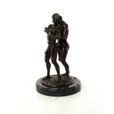 [LA-46522] Bronzeskulptur Bronzefigur Erotik Liebesakt Nackte Gays Boys Jungs Männer Paar Bild 5