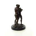 [LA-46522] Bronzeskulptur Bronzefigur Erotik Liebesakt Nackte Gays Boys Jungs Männer Paar Bild 12