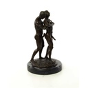 [LA-46522] Bronzeskulptur Bronzefigur Erotik Liebesakt Nackte Gays Boys Jungs Männer Paar Bild 14