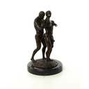 [LA-46522] Bronzeskulptur Bronzefigur Erotik Liebesakt Nackte Gays Boys Jungs Männer Paar Bild 15
