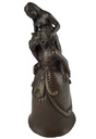 [LA-46569] Bronzeskulptur Bronzefigur Tischglocke Bronze Aktpaar Bild 3