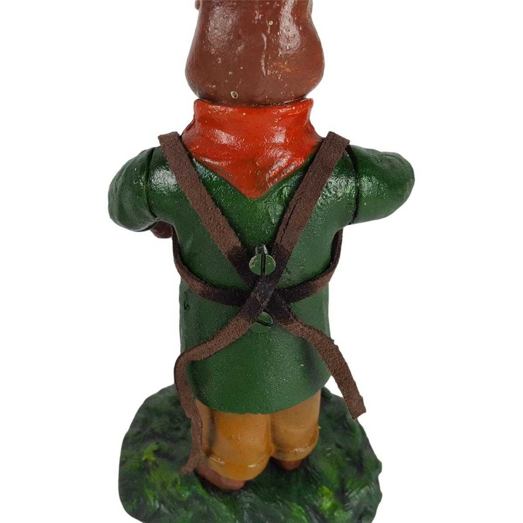 [LA-46970] Figur Skulptur Statue Osterhasenpaar Hasenpaar bunt Osterdeko 2er Ser Gusseisen Bild 5
