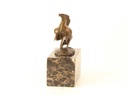 [LA-46971] Bronzeskulptur Bronzefigur Sich Aufbäumendes Pferd Abstrakt-Stil Bild 6